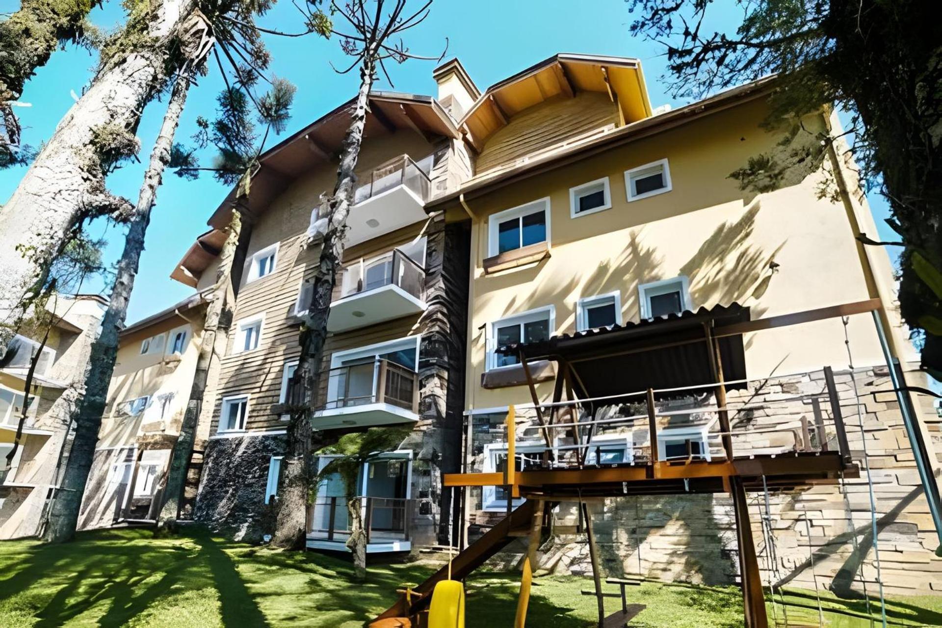 206/2 Apto Luxo Com Piscina Aquecida Gramado Ngoại thất bức ảnh